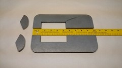 SKID STEER BOBCAT STYLE QUICK ATTACH LOWER MOUNT 3/8″ THICK BUCKET MOUNT PLATES