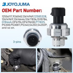 Oil Pressure Switch/Sensor/Sending Unit for 2003-2008 Chevrolet Chevy Silver New