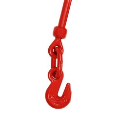 4* Lever Chain Binders Plastic Spraying Carbon Steel 12700kg Break Strength