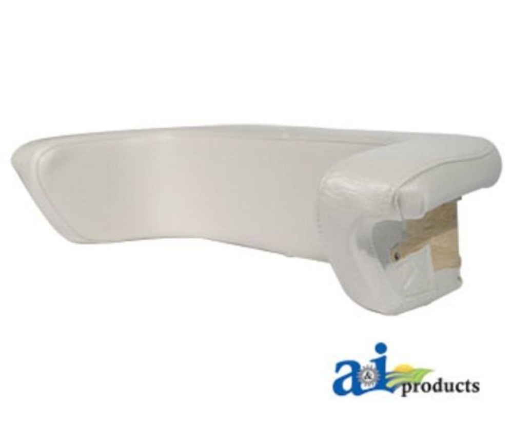 70243517-4 Back Cushion WD White Vinyl Fits Allis-Chalmers (Undefined): Various