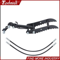 Findmall For Mini Excavator&Compact Digger Clamp Kit Hydraulic Thumb Attachment