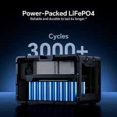 Power Station Portable 600W 519Wh Generator RV Camping Backup Battery Solar