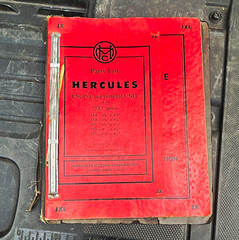 Hercules JX Series Engine Operation & Maintenance Manual and Parts List