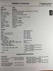 Bolens 1886s-05 1886s-06 2086 2087 2288 2289 2389 Large Tractor Service Manual