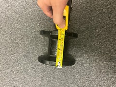 Wheel Radius- 5″ AGT Mini Excavator Center Idler Wheel fit H12 QH12 12 15 Series