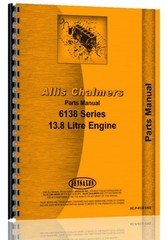 Allis Chalmers 13.8 6138 DES 200 DES 250 Gen Set Parts Manual (AC-P-6138 ENG)