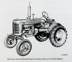 International Farmall Super A Av Tractor Service Manual Parts Catalog Set Repair