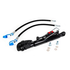 Hydraulic Top Link Cat. 1 + 1 Catch Hook 17 15/16″ – 24 7/32″ Locking Block Hose