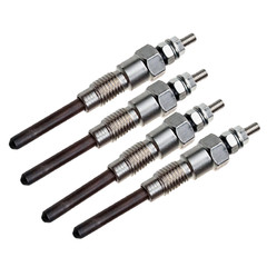 Set of 4 Glow Plug for Kubota L4330DT L4330GST L4330HST L4330HSTC L4400DT L4400F