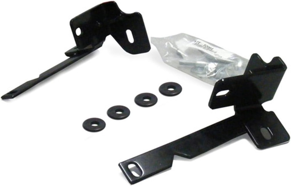 Go Rhino Mounting Bracket Kit for RC2 Bull Bar|Mild Steel, Textured Black|55965|