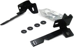 Go Rhino Mounting Bracket Kit for RC2 Bull Bar|Mild Steel, Textured Black|55965|