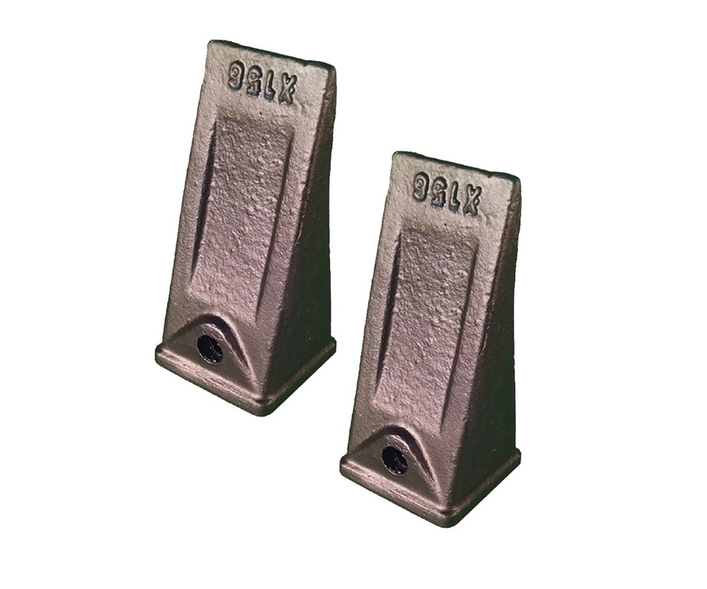 2 – Hensley Style Mini Excavator Standard Dirt Bucket Tooth – X156S