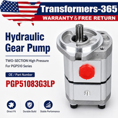 Two-Section Hydraulic Gear Pump For AGT/CFG QK20R Excavator PGP51083G3LP