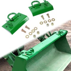 Bolt On Grab Hooks & D Ring Kit for John Deere Tractor 1025R 2032R 3320 2520 New