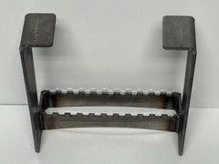 [SR] 12″ Drop 12″ Wide Weld-On Steel Step 1/4″ Thick Excavator Harvester Loader