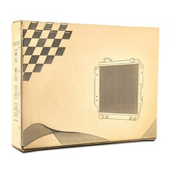 Fongoff 2-Row Aluminum Radiator For Kubota F2260 F2560 B2710HSD B2410HSD Models