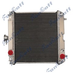 Fongoff 2ROW Aluminum Radiator Fits Kubota F2260 F2560 B2710HSD B2410HSD Models