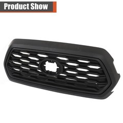 Matte Black Honeycomb Mesh Front Bumper Grille for Tacoma 2016-2022