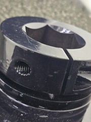 Heavy Duty Feeder Chain Sprocket Replacement 12 Tooth Black
