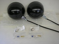 ALLIS CHALMERS B C CA G D10 D12 D14 HEADLIGHTS 6 VOLT + 2 SPARE OF 12V / #3997