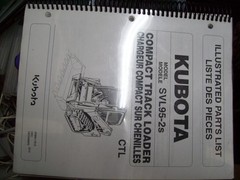 KUBOTA SVL97-2s Illustrated parts list compact Track Loader skid steer