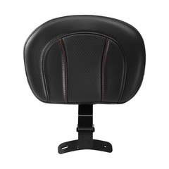 Motorcycle Front Driver Rider Backrest Pad For Touring Models 2009-2023 Red