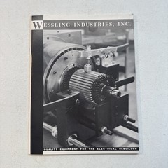 Wessling Industries Inc. Equipment For Electrical Builders Supply Catalog