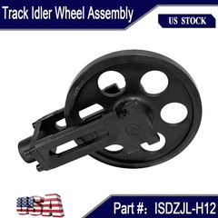 Fits For Mini Excavator 2025 ISDZJL-H12 Track Idler Wheel Assembly Front Idler