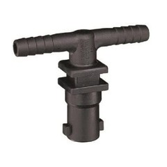 10 of Quick Nozzle Body Elbow Double Hose Barb For 1/2″ ID Hose 125 Max PSI