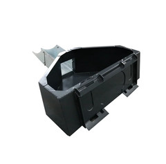 Skid Steer 1/2 Yard Cement Concrete Bucket Attachments with Spout Universal New