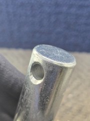 John Deere W47646 Steel Flat Clevis Head Pin Fastener for CX15 CX20 E12 E15