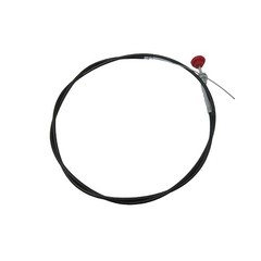 Stop / Choke Cable – 72″ Red Knob w/ White Letters – Universal Fit for Tractors