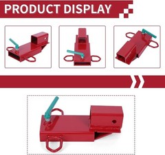 Clamp On Forklift Trailer Hitch Pallet Fork Towing Hitch 3000 LBS | Capacity …
