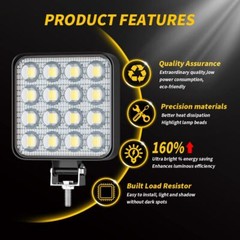 LED Work Light Fit 1532521,Caterpillar Backhoe Loader 422E, 422F, 420FST, 420FIT