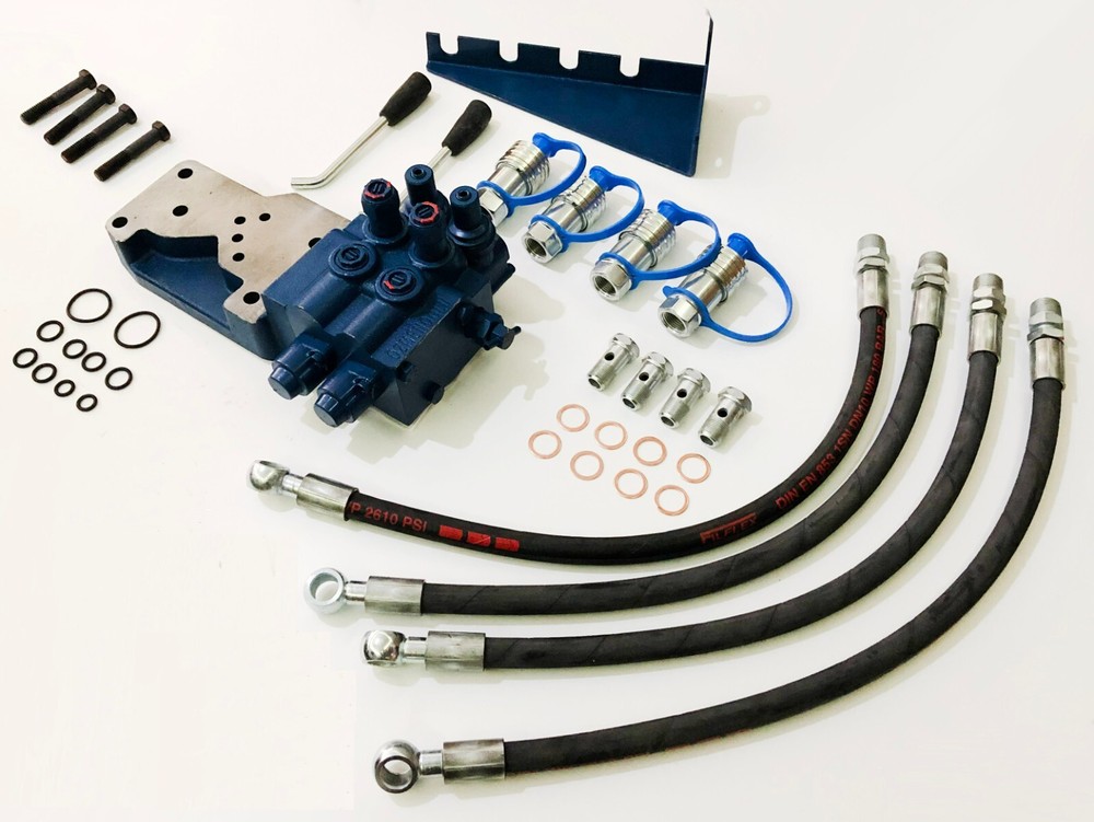 FORD TRACTOR NEW DOUBLE HYDRAULIC REMOTE CONTROL VALVE KIT 6410,6610,6710,6810