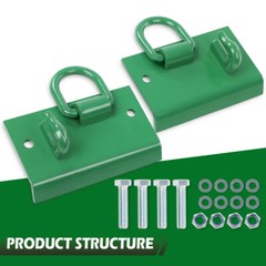 Bolt on Grab Hooks D Rings Fits John Deere Compact Tractor 1025R 2032R 3320
