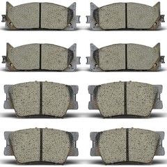 Ceramic Front Rear Disc Brake Pad Set D1222 D1212 Front Rear Brake Pads Sets …