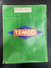 Lot o 9 1971-1979 TEMCO Tractor Implement Motive Parts Catalog Booklet USA