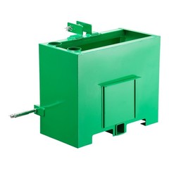 Ballast Box 3 Point Category 1 Tractor Quick Tach Hitch Counterweight Green