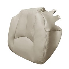 Passenger Bottom Perforated Leather Seat Cover Cadillac Escalade 03-06 Shale Tan