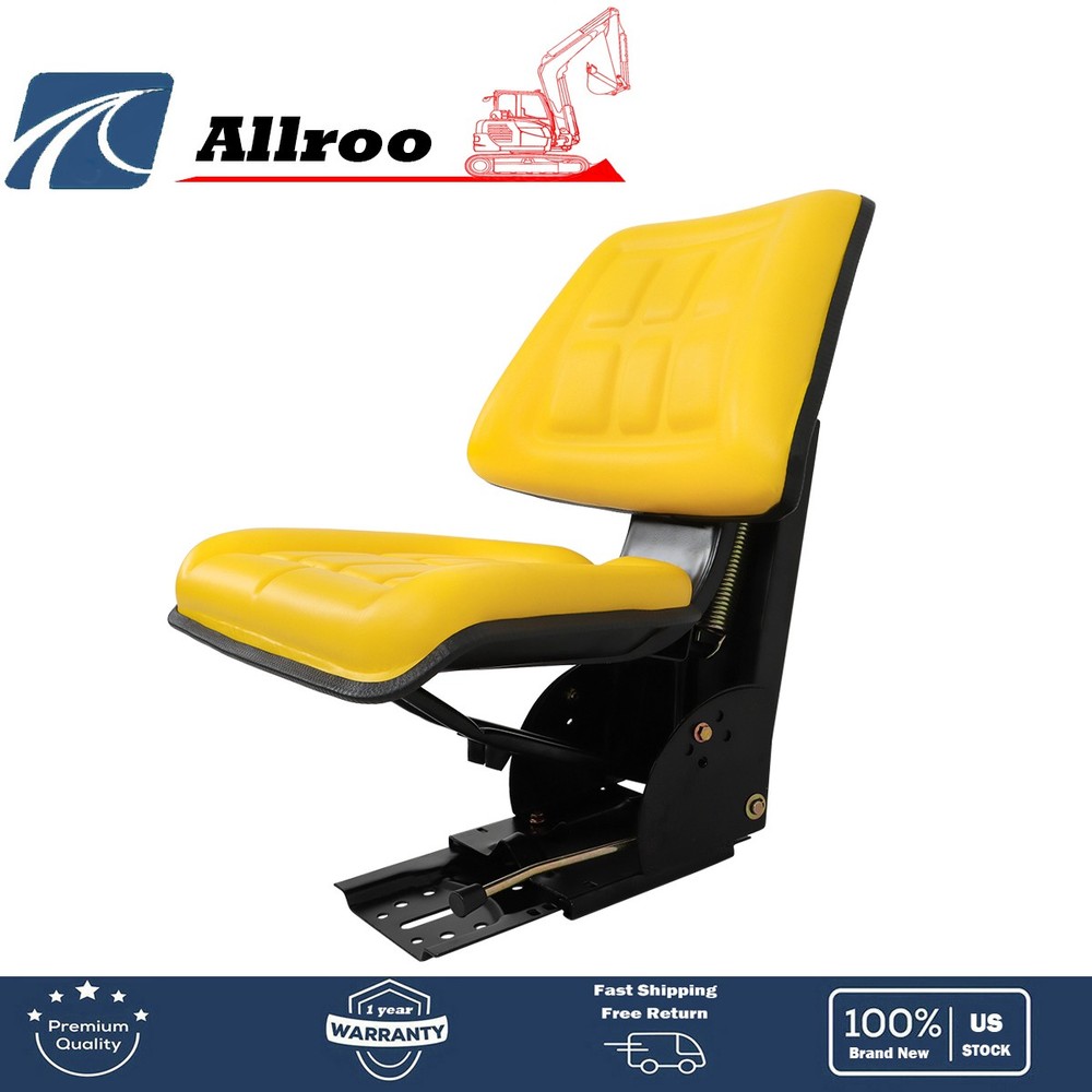 Yellow Fit For John Deere 5200 5210 5300 5310 5400 5410 Tractor Suspension Seat