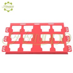 2PCS Mounting Plate 100 Lbs with Powder Coat, for Tool Storage Full Plate Red