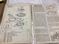 1955 Lawn-Boy Owners Manual Model C10 Iron Horse Engine 18” & 20”