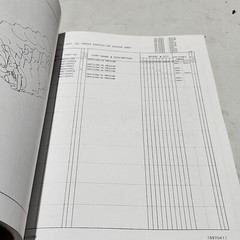 Caterpillar Forklift 4G63 4G64 Gas Engine Parts Manual
