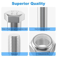 0.98in Replaceable Mini Excavator Pins – High-Strength Manganese Steel 2 Pack