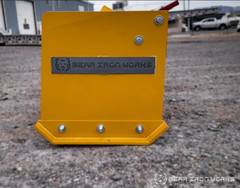 72″ Skid Steer Snow Pusher Attachment by Bear Iron Works USA Made American Iron
