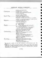 Johnson Iron Horse Engine Operators Owners Manual 1935