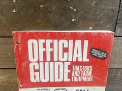 Vintage FALL 1986 Tractors and Farm Equipment Official Guide Pennsylvania Book