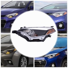 Headlights for 2014-2016 Toyota Corolla Sedan Left Right 81150-02E60