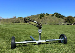 2″ YUZUAK JET 35T BIG GUN SPRINKLER & WHEELED CART PASTURE, ARENA, FARM 250 FEET